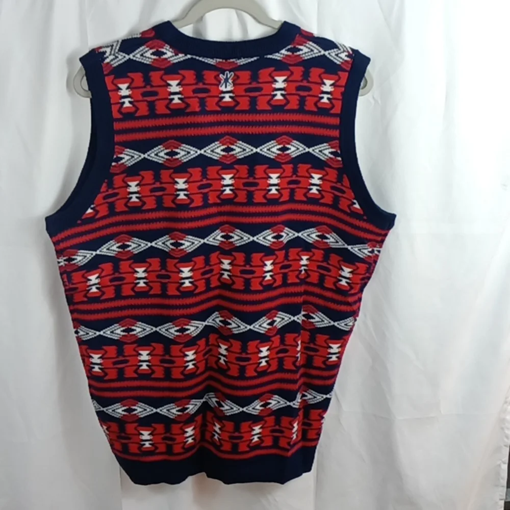 Men's Boston Red Sox sweater vest size medium - Picture 2 of 2